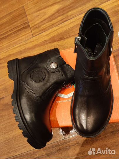 Ботинки новые кожа Турция 26-29