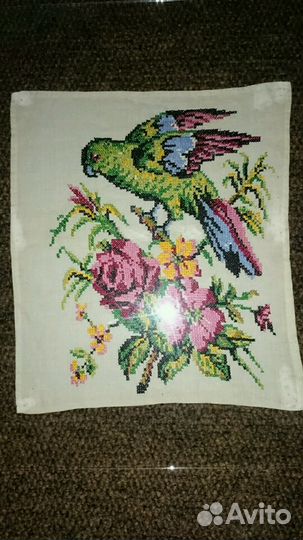 Картины вышитые в 1950 годах