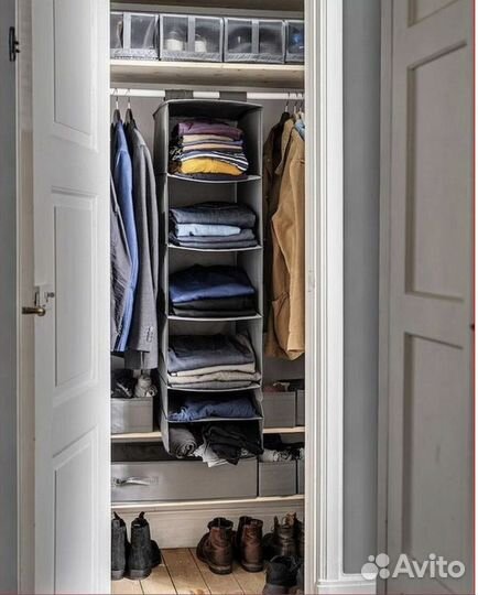 Подвесные полочки в шкаф IKEA