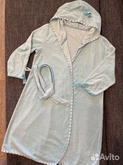 Халат махровый с капюшоном