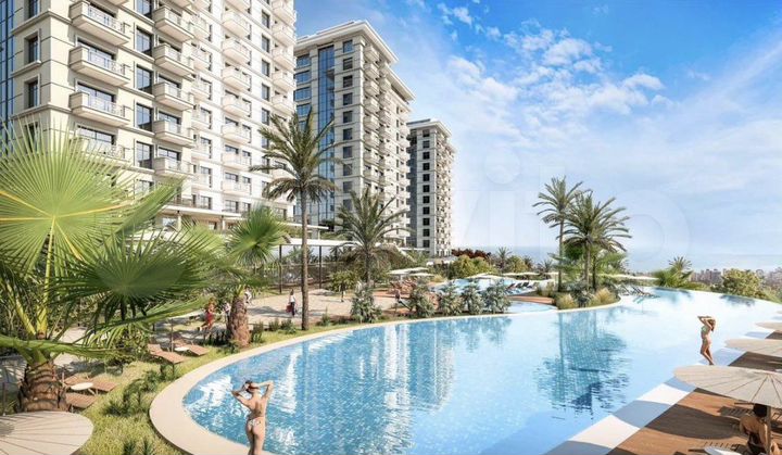 1-к. квартира, 45 м² (Турция)