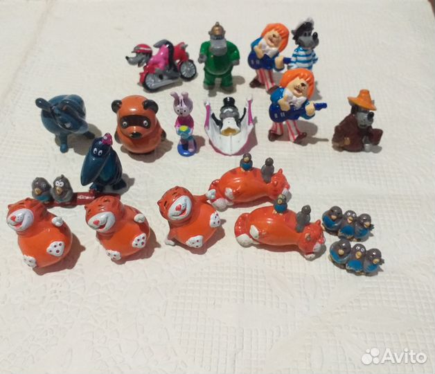 Игрушки киндер сюрприз