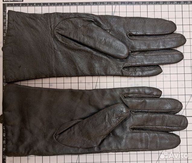 Перчатки женские кожаные демисезонные новые Miro