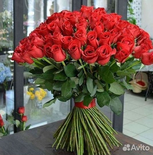 Высокие розы 150 160 170 180 190см доставка Москва
