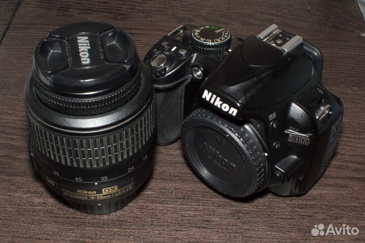 Nikon d3100 body + объектив