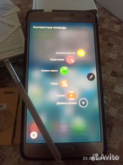 Телефон Samsung galaxy Note 4