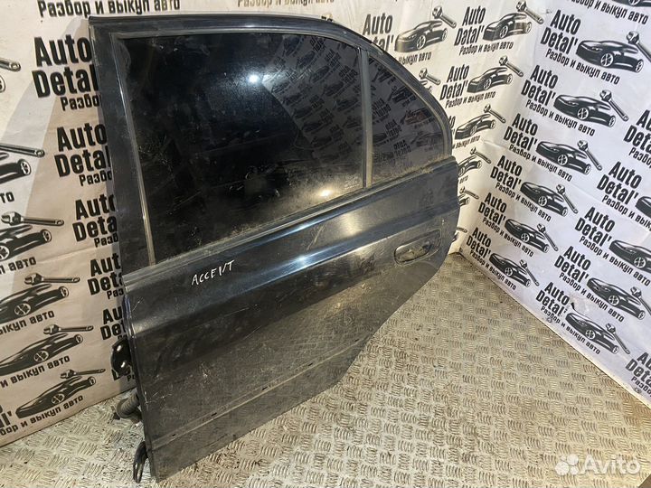 Дверь задняя левая hyundai accent