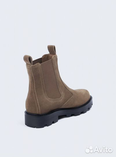 Челси lime из натуральной замши