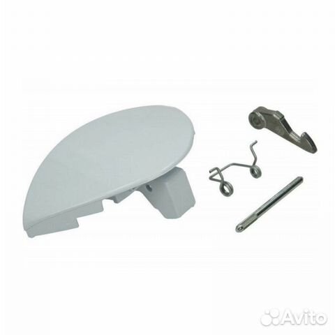 Ручка люка стиральной машины Indesit белая 075323