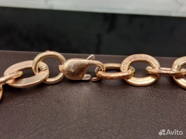 Золотой браслет 375 пробы массой 18 грамм (20 см)