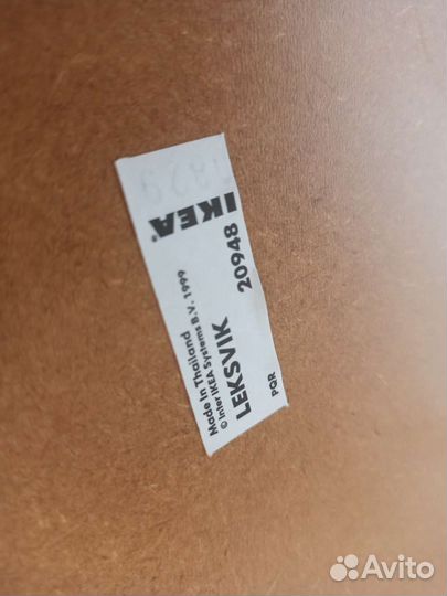 Детский стол и стул икеа (массив)