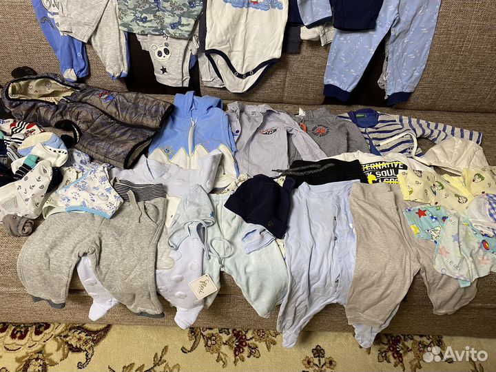Одежда для мальчика пакетом 74 80