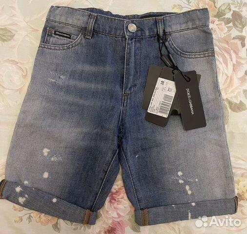 Шорты джинсовые на 9 лет