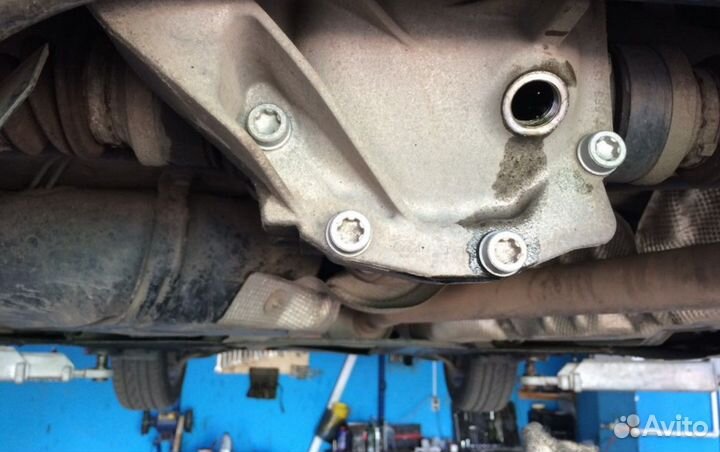 Замена масла в зад.раздатке Kia Optima III 2010-13