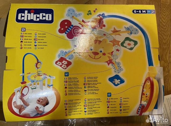 Детская игрушка Chicco Подвеска-мобиль