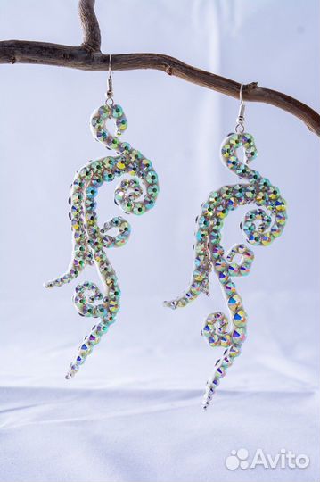 Украшения для восточных танцев - серьги