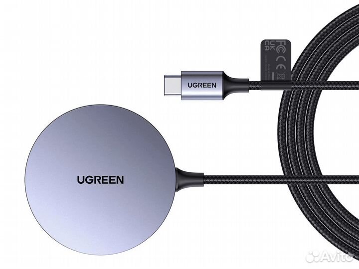 Ugreen Qi 15W Apple MagSafe зарядка iPhone AirPods