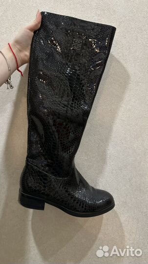 Сапоги женские натуральная кожа 38 р