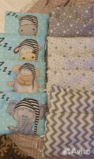 Бортики в кроватку