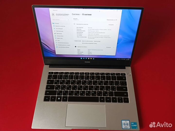 Huawei matebook d14