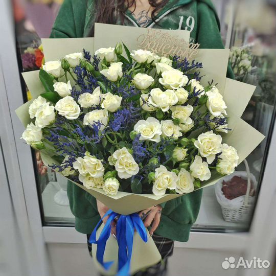 Цветы розы и букеты с доставкой круглосуточно 24