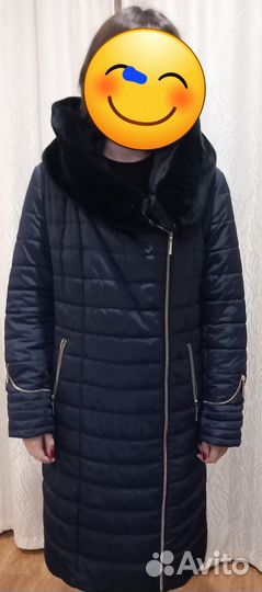 Пальто женское зима 52 размер