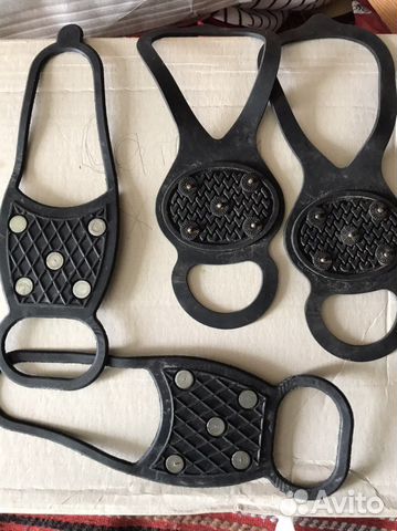 Электроника и противоскользкие насадки