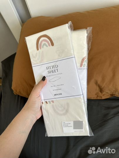 Простынь hm на резинке 90 200