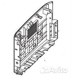 Крышка левая Xerox Phaser 3140 002N02907