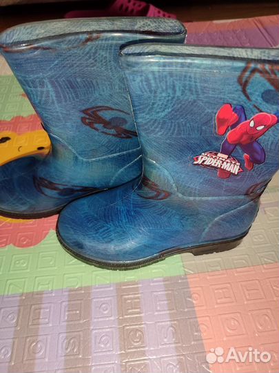Резиновые сапоги для мальчика