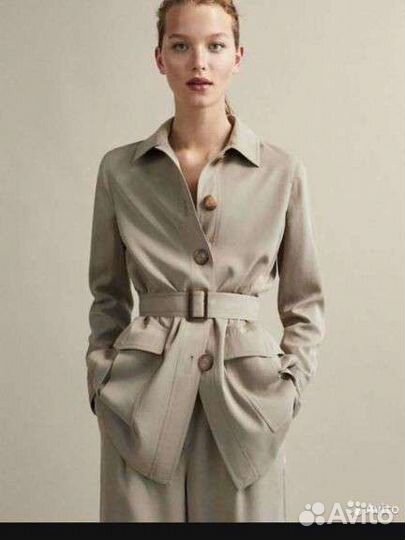 Massimo dutti тренч