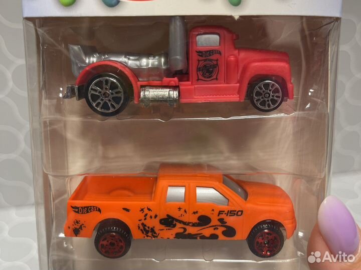 Hot Wheels машинки меняющие цвет 4шт аналог