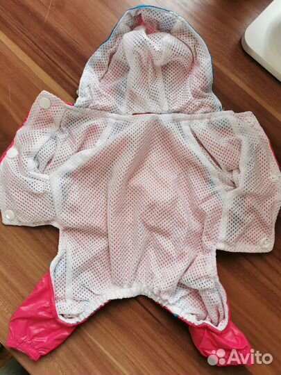 Ветровка (дождевик) для маленькой собачки