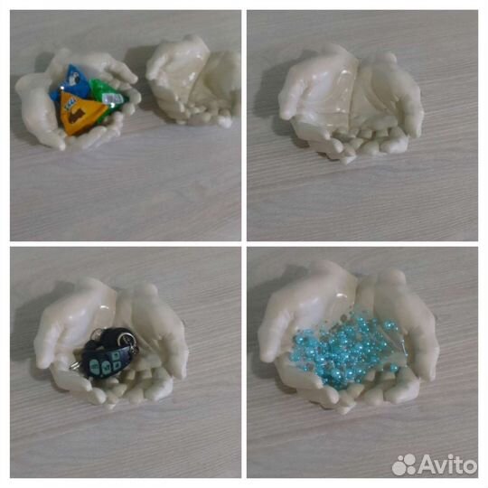 Гипсовые фигуры, органайзер, подсвечники