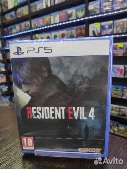 Resident evil 4 remake ps5 диск