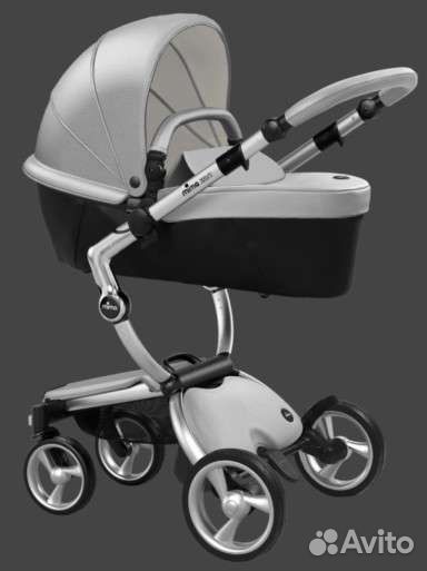 Коляска 2 в 1 Mima Xari Argento + сумка для мамы