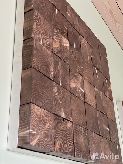 Настенное панно из дерева