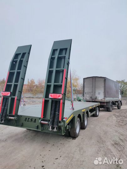 Прицеп трал (тяжеловоз) АЛСА 8817, 2023