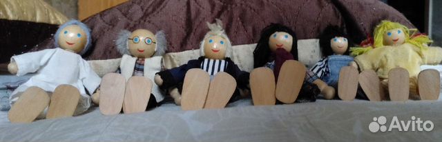 Куколки семейка из 6 человек