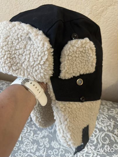 Шапка ушанка женская