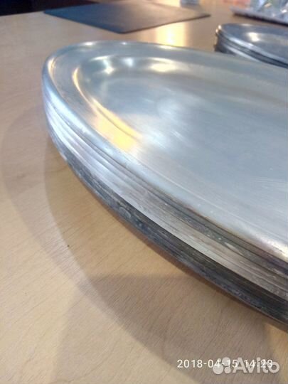 Мельхиоровые тарелки