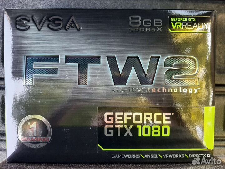 Nvidia Geforce GTX1080 8GB gddr5X