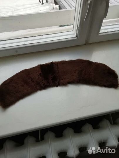 Меховой воротник винтаж