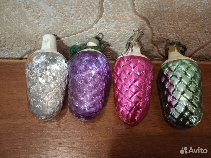 Елочные игрушки СССР