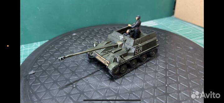 Асу-57 с экипажем