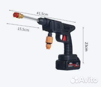 Мойка высокого давления на аккумуляторе