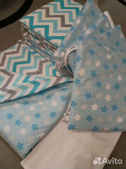 Бортики в детскую кроватку