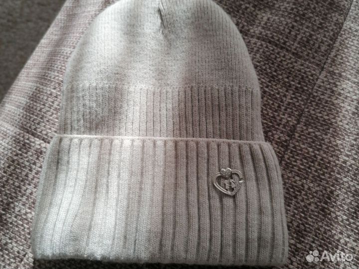 Комплект шапка плюс снуд детский