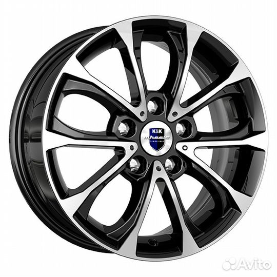 R15 5x100 6,5J ET43 D67,1 К&К Urals (кс732) Алмаз