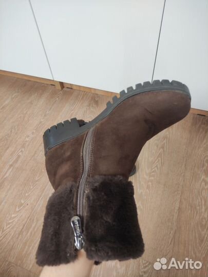 Полусапоги женские зимние 38